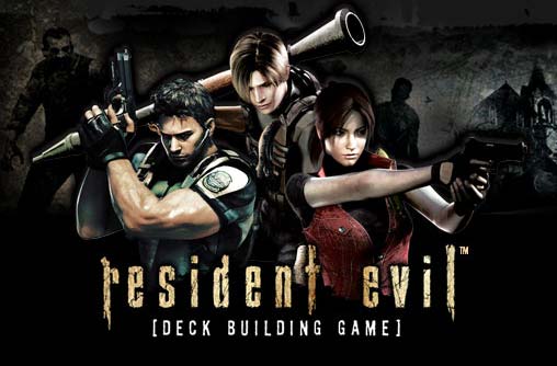 Resident Evil Deck Building Game title