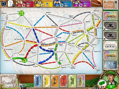 Ticket to Ride gameplay