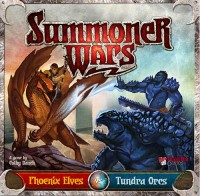 Summoner Wars: Phoenix Elves vs Tundra Orcs - Board Game Box Shot