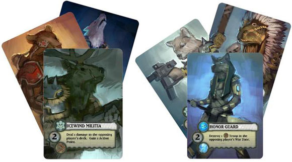 Tooth and Nail Factions cards