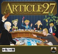 Article 27: The UN Security Council Game - Board Game Box Shot