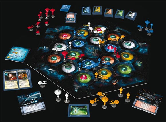 Star Trek: Catan board game contents