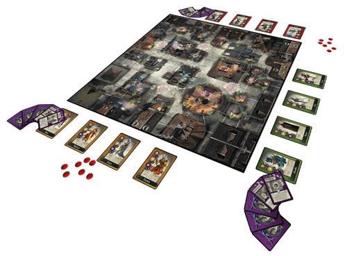 Cadwallon: City of Thieves game in play