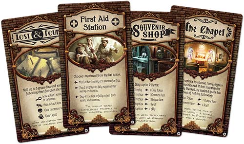 Elder Sign: Unseen Forces locations