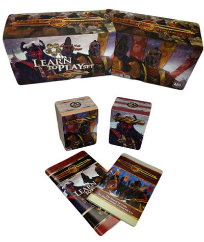 L5R: Honor and Treachery deckboxes and books