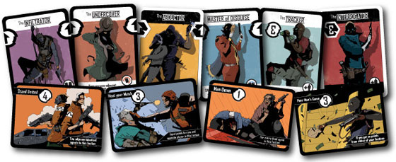 The Agents cards