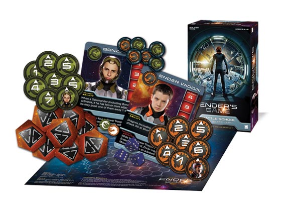 Ender's Game Battle School board game components