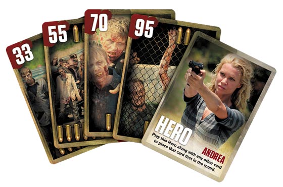 The Walking Dead Card Game cards