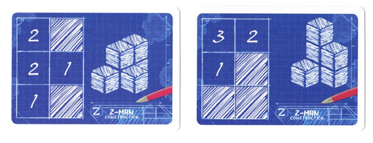 Blueprint cards