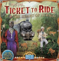 Ticket to Ride: The Heart of Africa - Board Game Box Shot