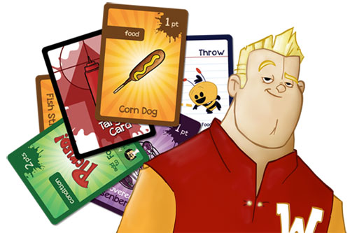 What the Food game cards