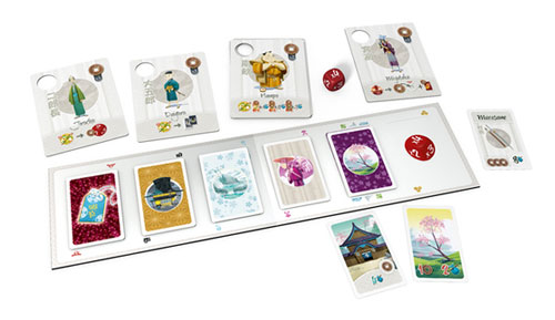 Tokaido: Crossroads expansion components