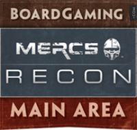 MERCS: Recon - Board Game Box Shot