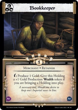 L5R: The Coming Storm - Bookkeeper
