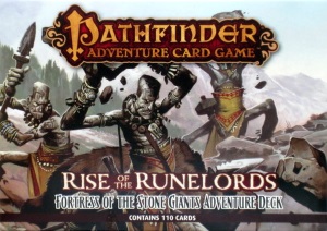 Pathfinder ACG: RotR – Fortress of the Stone Giants Adventure Deck