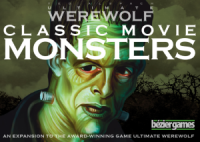 Ultimate Werewolf: Classic Movie Monsters (Second Edition) - Board Game Box Shot