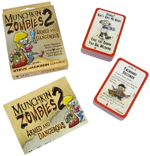 Munchkin Zombies 2: Armed and Dangerous components