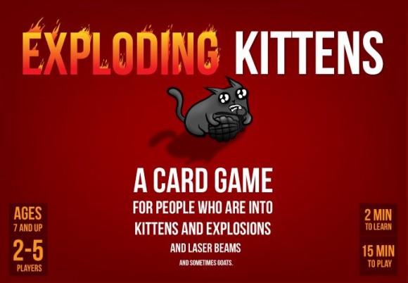 Exploding Kittens Card Game Your Internet Outage Survival Kit!