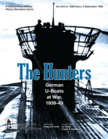 The Hunters: German U-Boats at War, 1939-43 - Board Game Box Shot