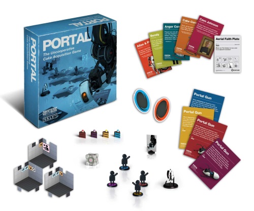 Portal: The Uncooperative Cake Acquisition Game components