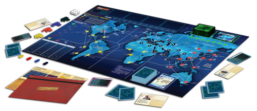 Pandemic Legacy: Season 1 layout