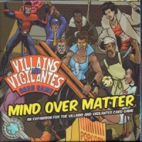 Villains and Vigilantes Card Game: Mind Over Matter - Board Game Box Shot