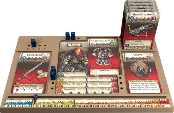 Zombicide: Black Plague dashboard