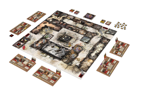 Zombicide: Black Plague layout