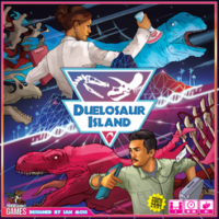 Duelosaur Island - Board Game Box Shot