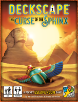 Deckscape – The curse of the Sphinx - Board Game Box Shot