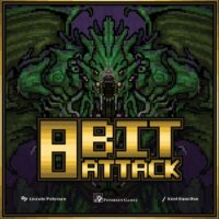 8 Bit Attack - Board Game Box Shot